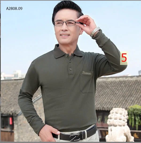 ÁO POLO TRUNG NIÊN CHO BỐ-sỉ 132k/chiếc 