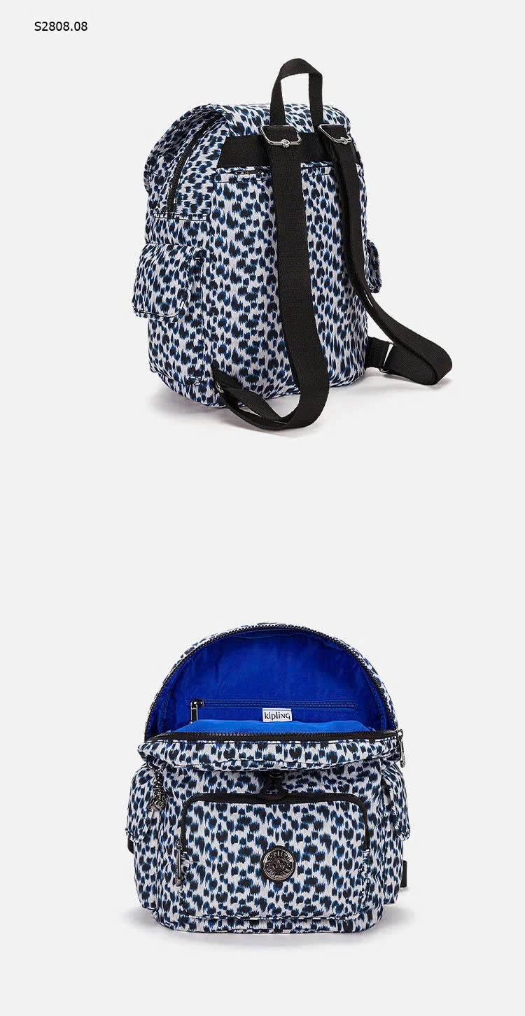 Túi Kipling - Ba lô City Pack Mini Deepest Aqua 2519k