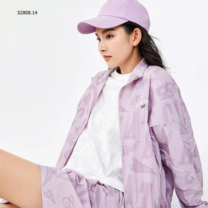 Áo khoác gió thể thao nữ A-UV PROTECT Anta 1320k