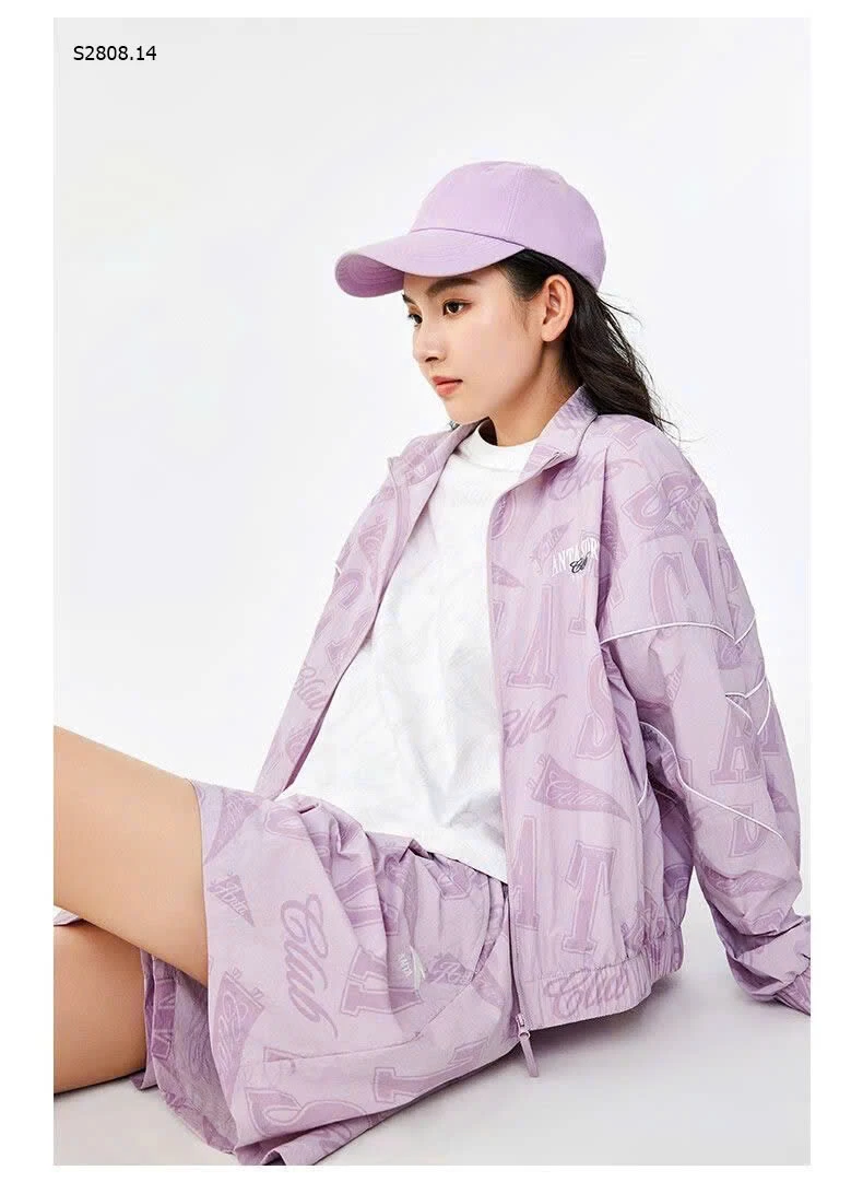 Áo khoác gió thể thao nữ A-UV PROTECT Anta 1320k