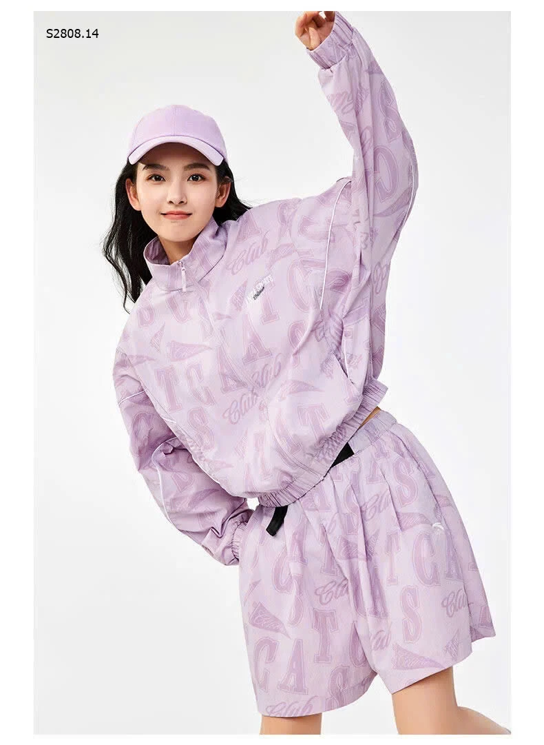 Áo khoác gió thể thao nữ A-UV PROTECT Anta 1320k