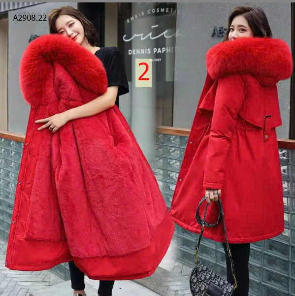 ÁO KHOÁC PARKA NỮ LÓT LÔNG -sỉ 275k/chiếc 