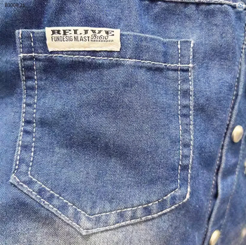 ÁO SƠ MI DENIM KACADY-sỉ 152k/chiếc 