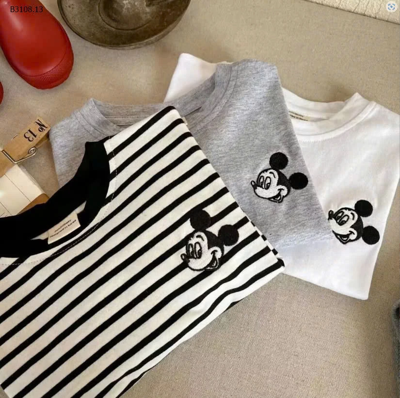 ÁO MICKEY DÀI TAY CHO BÉ-sỉ 77k/chiếc 