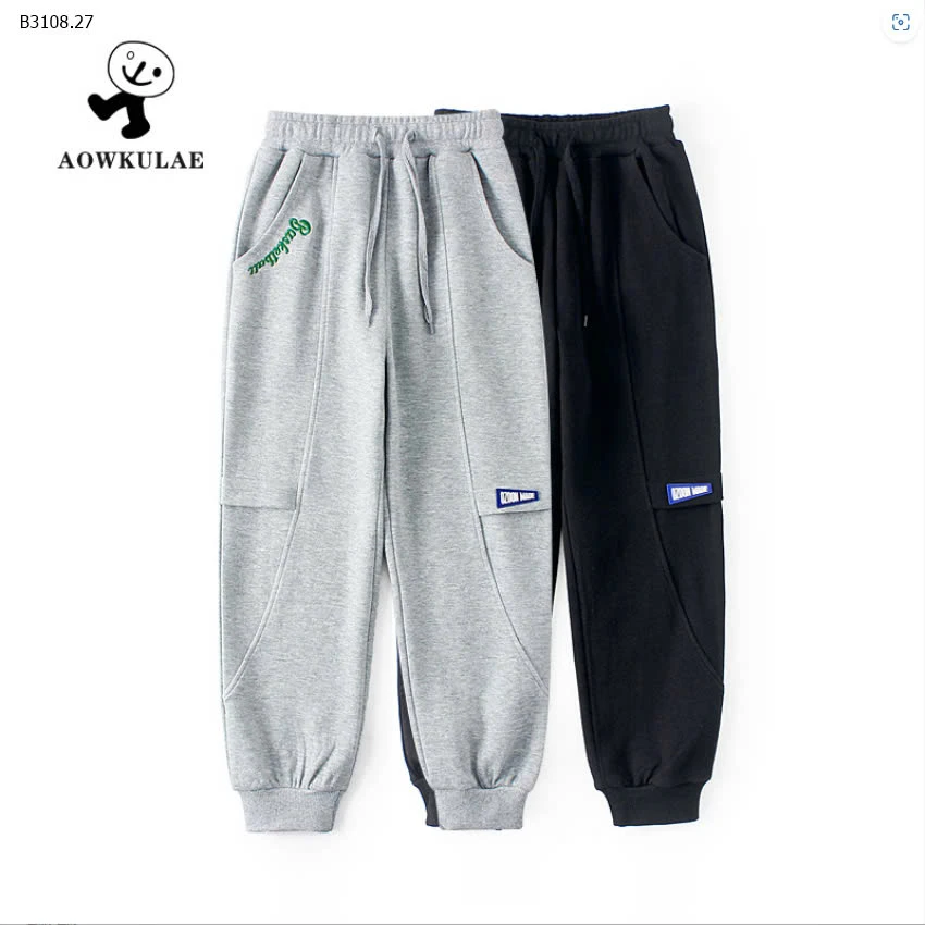 QUẦN JOGGER BÉ SIZE ĐẠI HÃNG AKL SALEEEEE-sỉ 145k/chiếc 