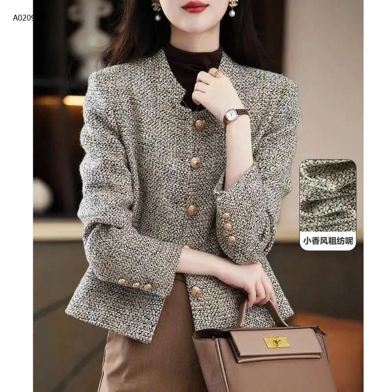 ÁO KHOÁC DẠ TWEED - sỉ 210k