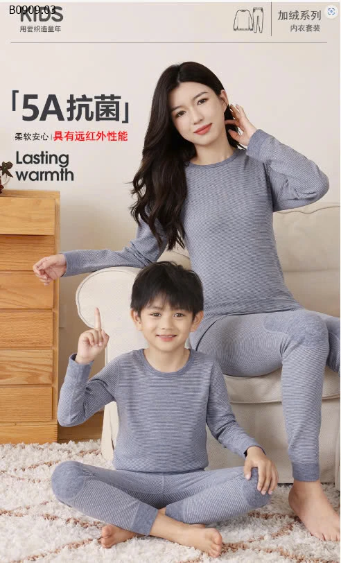 BỘ NỈ MAMDADKIDS-sỉ Sz 110-150 : 133k           Sz 160-170 : 163k