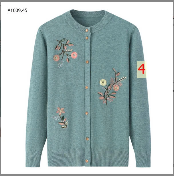 ÁO CARDIGAN LEN NỮ TRUNG NIÊN  - sỉ 154k