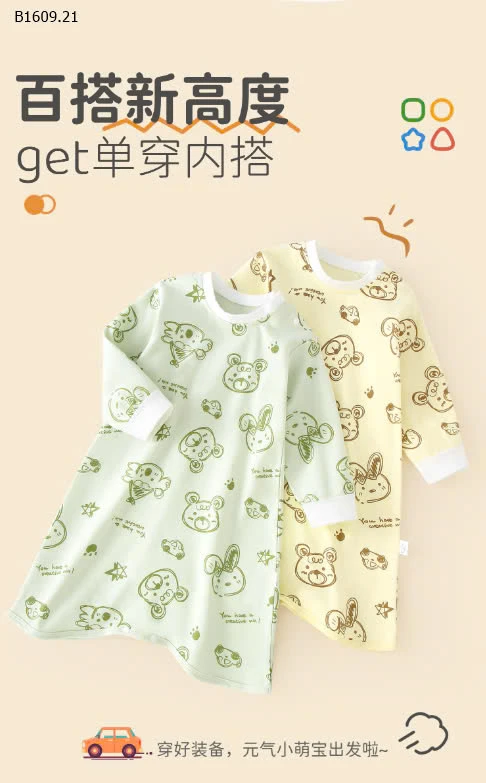 TÚI NGỦ  COTTON  ĐA NĂNG CHO BÉ-sỉ 79k