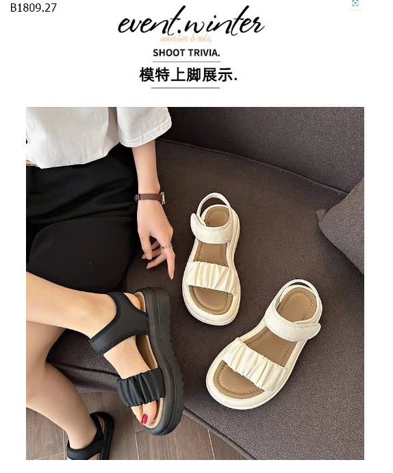 Sandal Quai ngang Bé Gái.-sỉ 114k