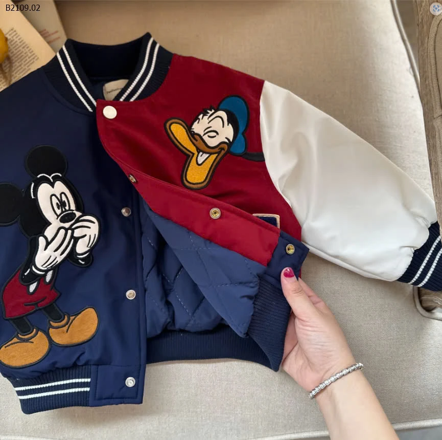 ÁO KHOÁC BOMBER MICKEY MMY -sỉ 239k