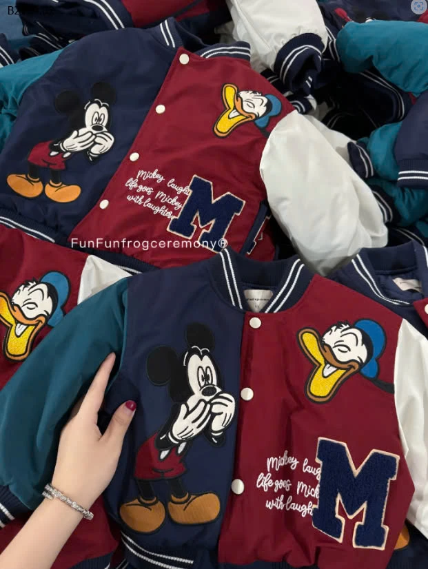 ÁO KHOÁC BOMBER MICKEY MMY -sỉ 239k