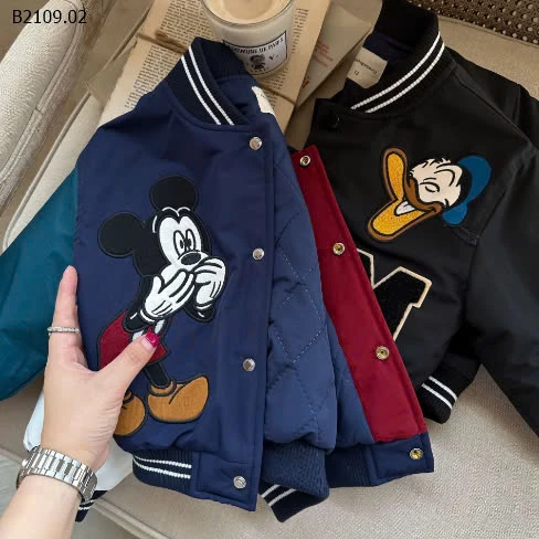 ÁO KHOÁC BOMBER MICKEY MMY -sỉ 239k