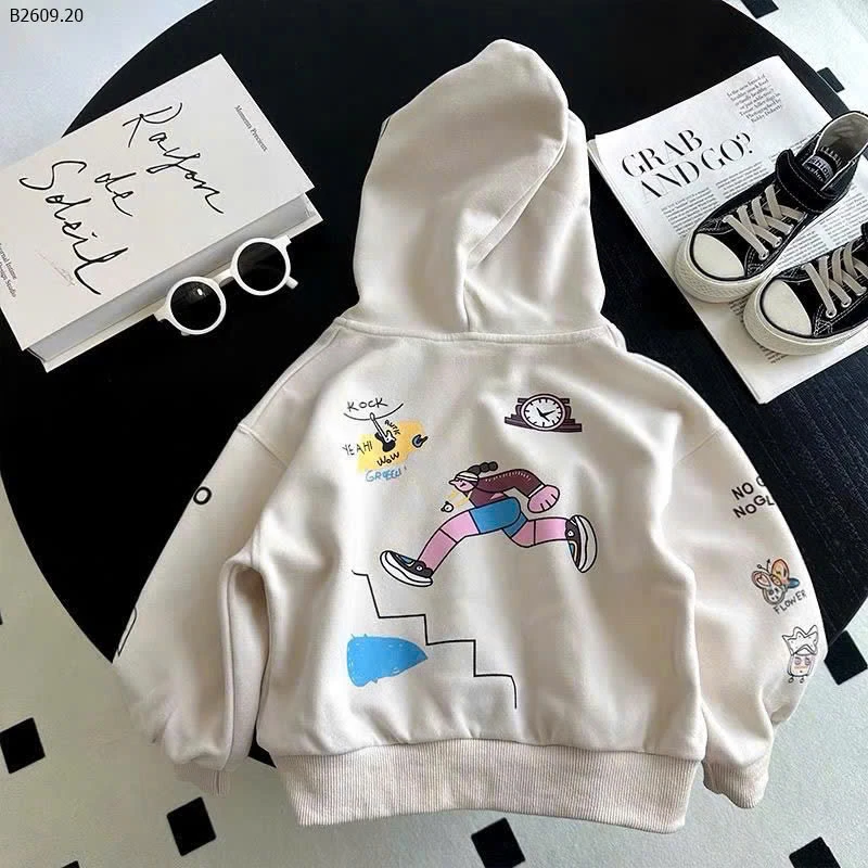 HOODIE NỈ IN HÌNH- sỉ 145k