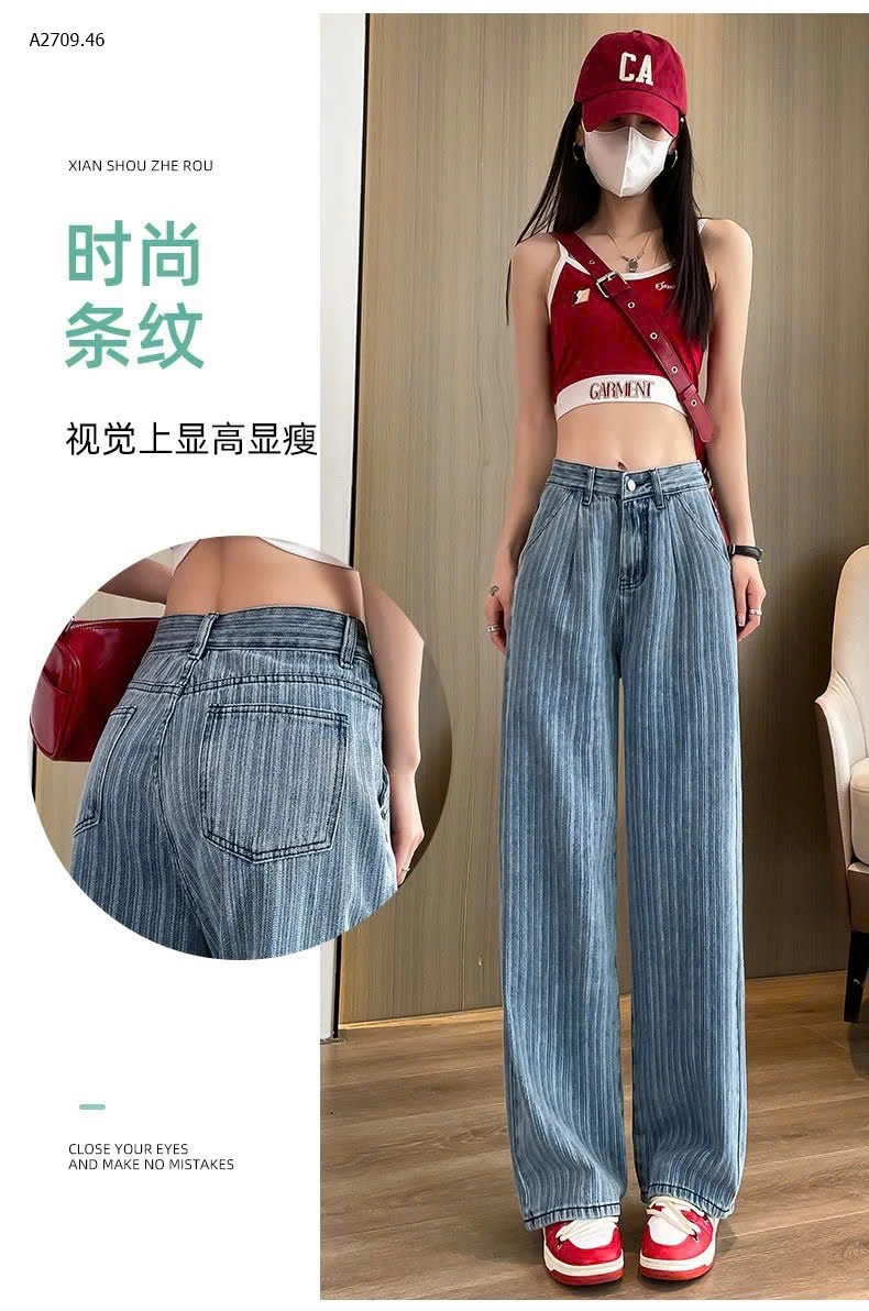 QUẦN JEAN SUÔNG MẪU MỚi-sỉ 165k