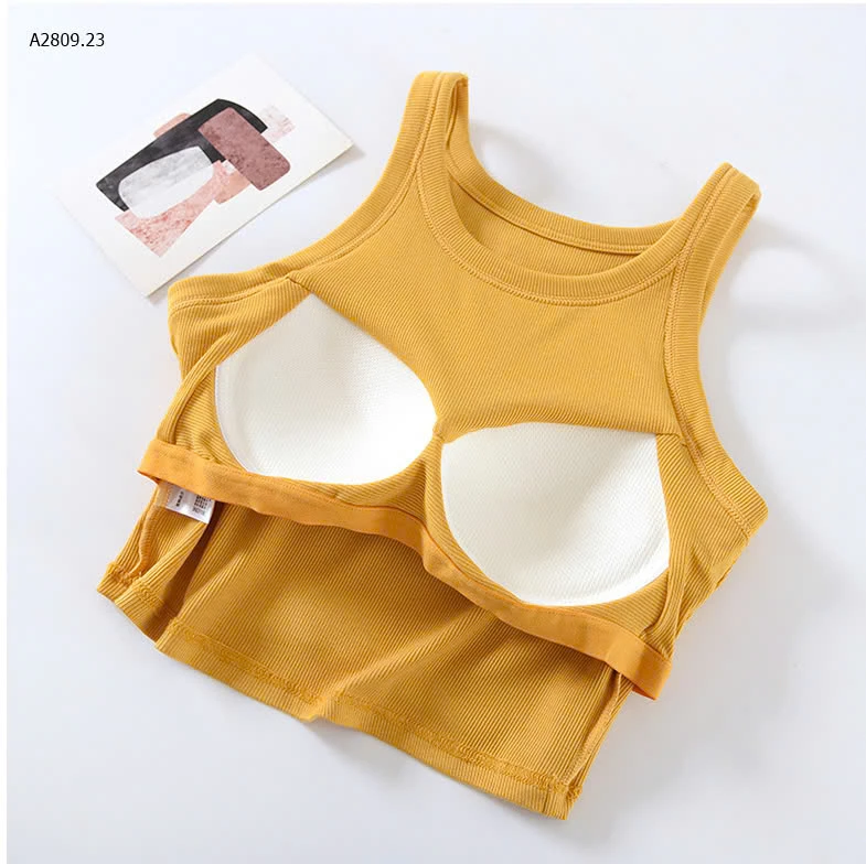 ÁO CROPTOP SÁT NÁCH KÈM BRA-sỉ 115k