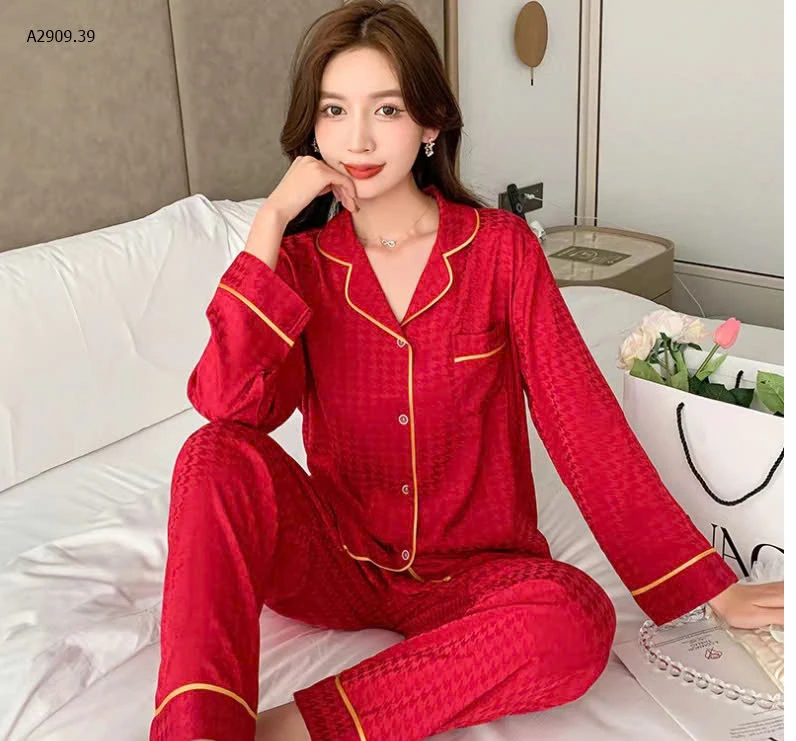 BỘ PIJAMA LỤA CARO-sỉ 125k