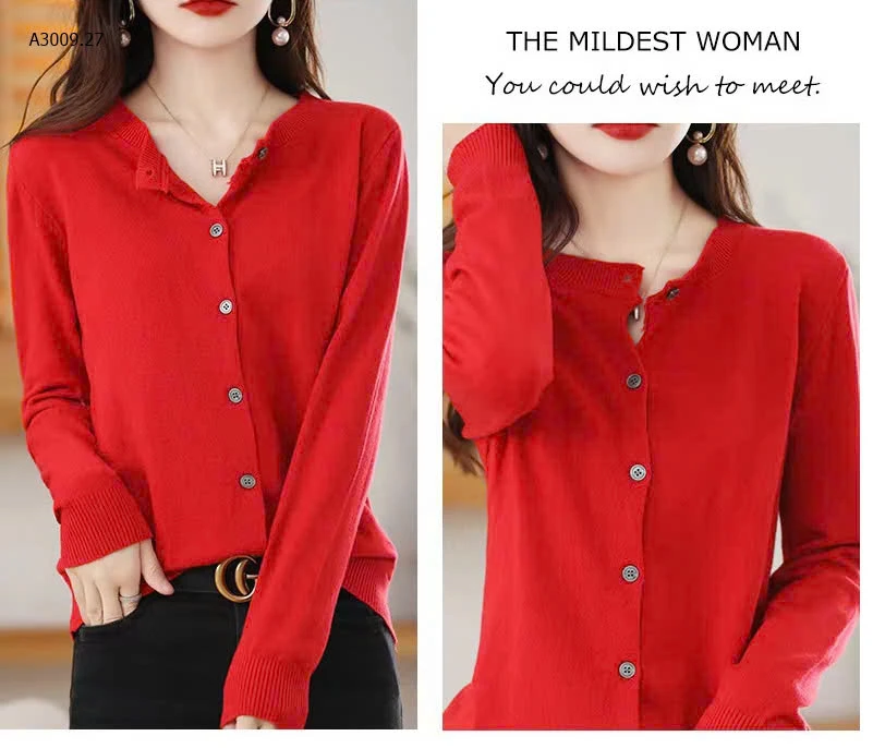  áo cardigan chất siu mềm- sỉ 130k /-rose