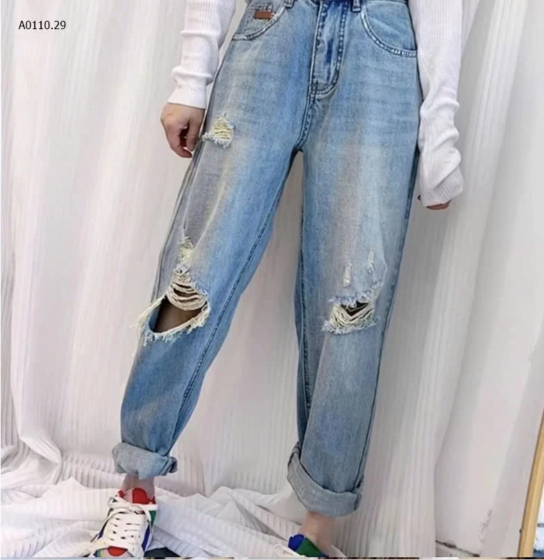 QUẦN JEAN RÁCH DÁNG BAGGY -sỉ 135k