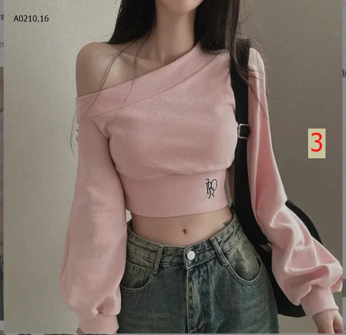 ÁO CROPTOP LỆCH VAI sỉ 105k