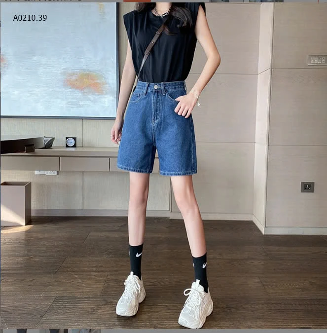 QUẦN SHORT JEAN NỮ CẠP CAO -sỉ 115k