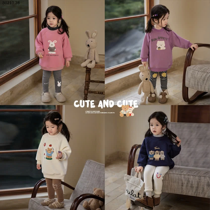 SWEATER CHO BÉ GÁI CỰC KỲ DỄ THƯƠNG ĐANG SA LE- sỉ 102k