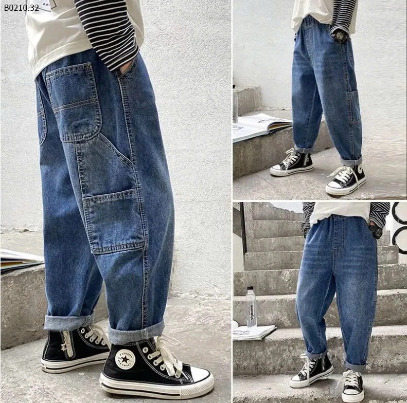 QUẦN JEAN BT DÁNG BAGGY- sỉ 158k