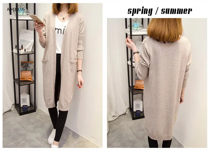 ÁO CARDIGAN LEN DÁNG DÀI NỮ-sỉ 145k