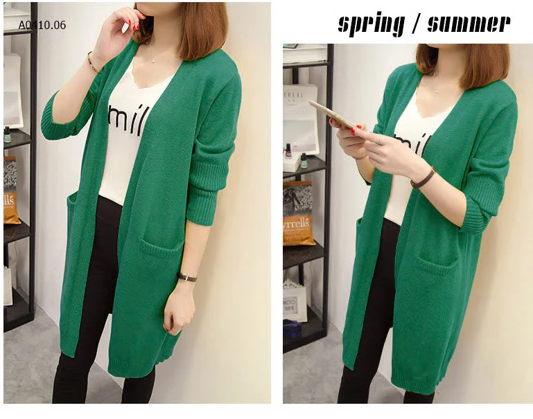 ÁO CARDIGAN LEN DÁNG DÀI NỮ-sỉ 145k