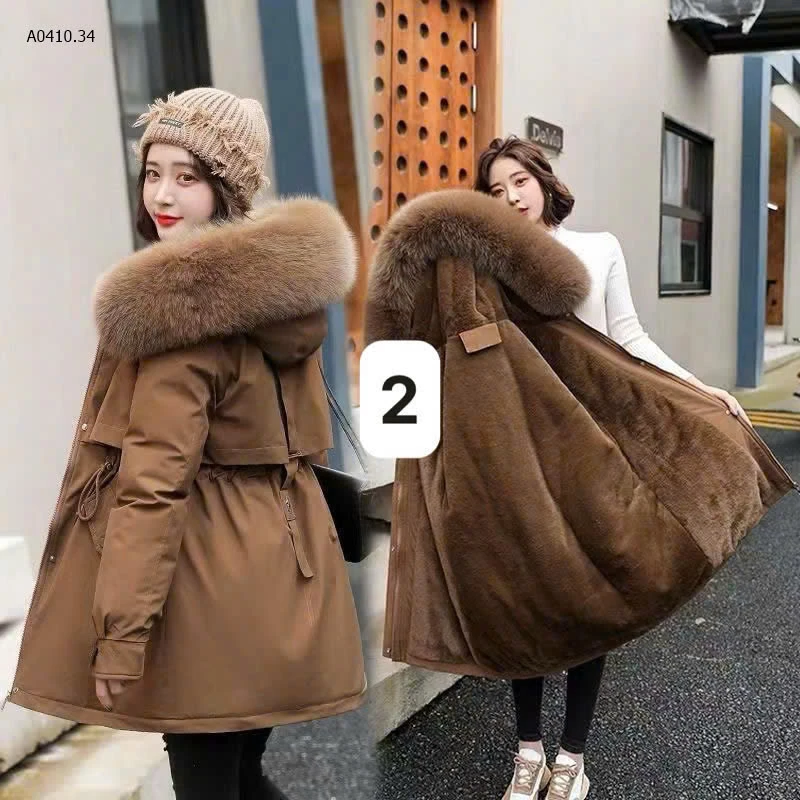 ÁO KHOÁC PARKA NỮ LÓT LÔNG sỉ 250k