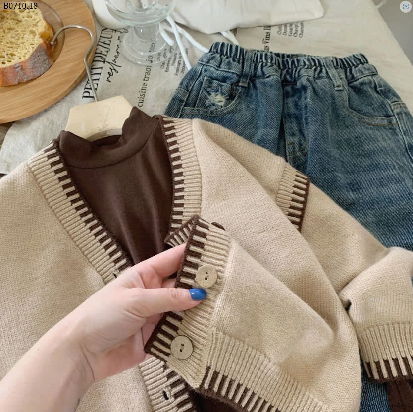 ÁO LEN CARDIGAN BT-sỉ 170k