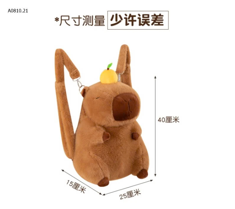 BALO CAPYBARA KUTE  - sỉ 86k