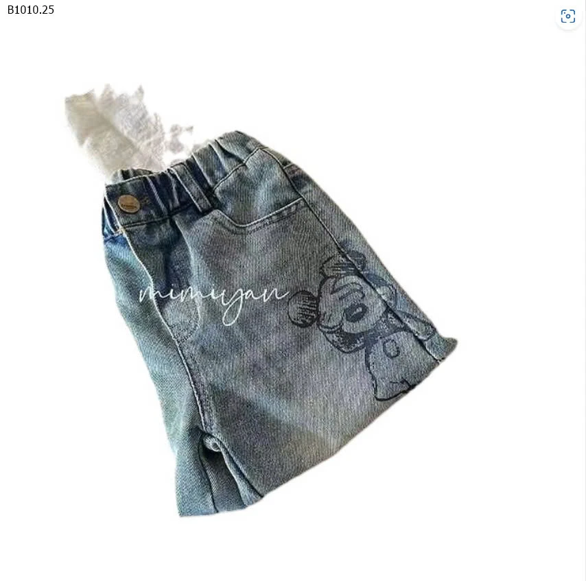 JEANS SUÔNG MICKEY -sỉ 140k