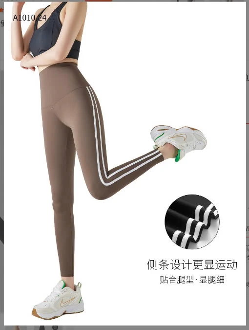 QUẦN LEGGING 2 SỌC ĐI TẬP CHO NỮ-sỉ 110k