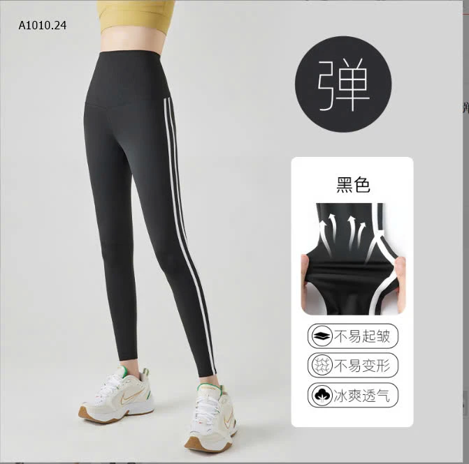 QUẦN LEGGING 2 SỌC ĐI TẬP CHO NỮ-sỉ 110k