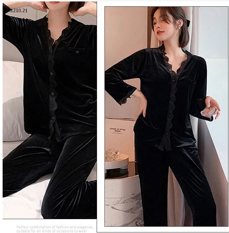 BỘ NHUNG PIJAMA-sỉ 172k