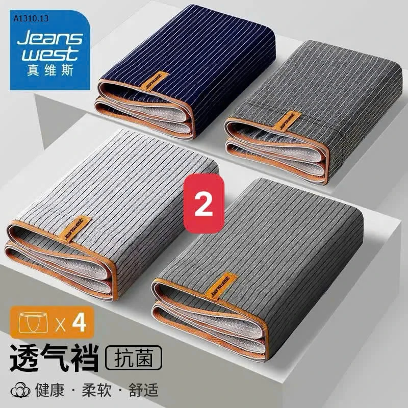 Set 4 quần sịp đùi jeanwest - sỉ 125k/set 4c