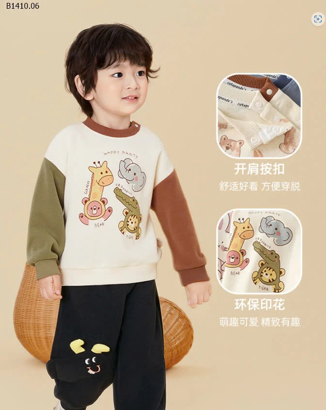 ÁO NỈ CUTE PA.NDA’s-sỉ 122k