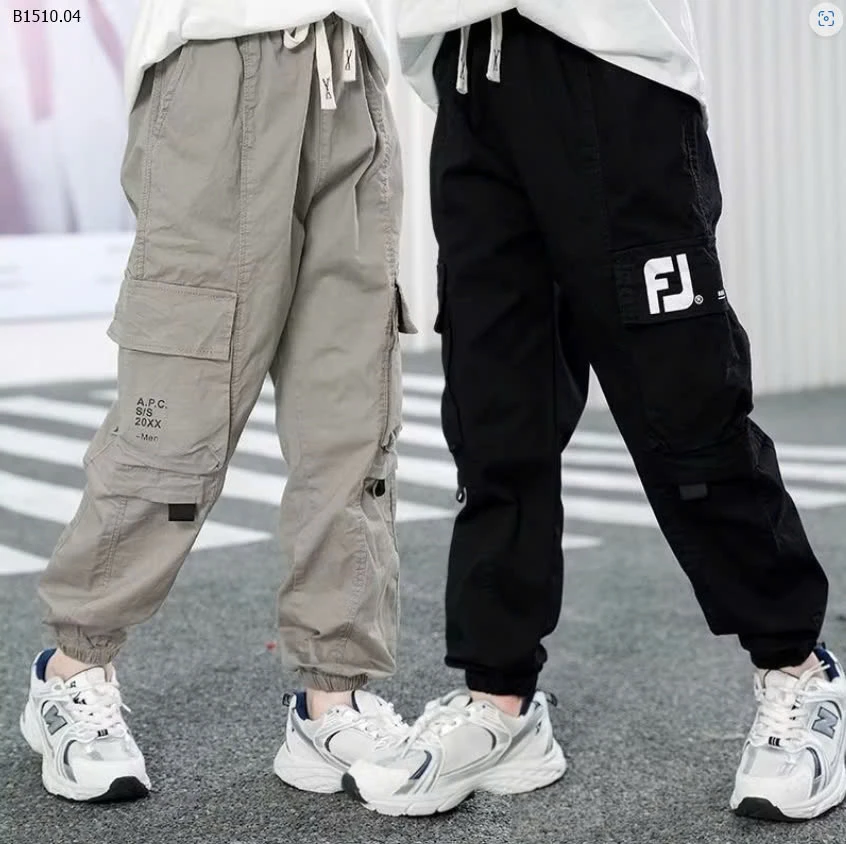 QUẦN JOGGER TÚI HỘP BÉ TRAI -sỉ 127k