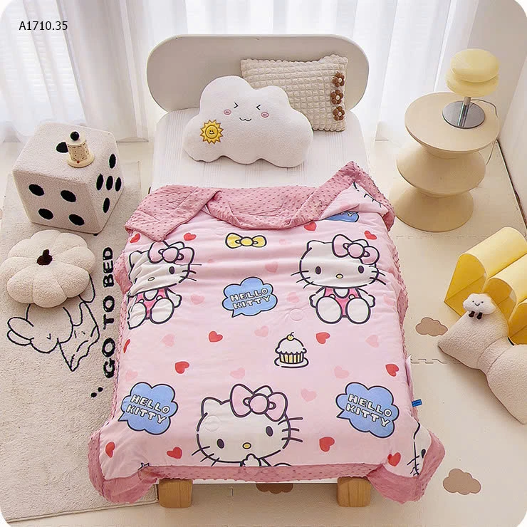 CHĂN HOẠT HÌNH MICKEY SANRIO CHO BÉsỉ Sz 110*150 : 118k                150*200 : 175k                 200*230 : 243k