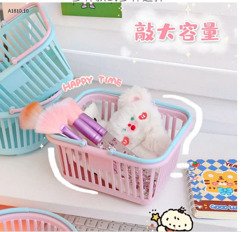 GIỎ ĐỰNG ĐỒ MINI ĐỂ BÀN-sỉ 35k/set 2c chọn mẫu