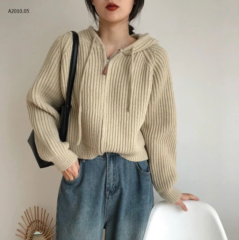 CARDIGAN NỮ CÓ MŨ -sỉ 130k