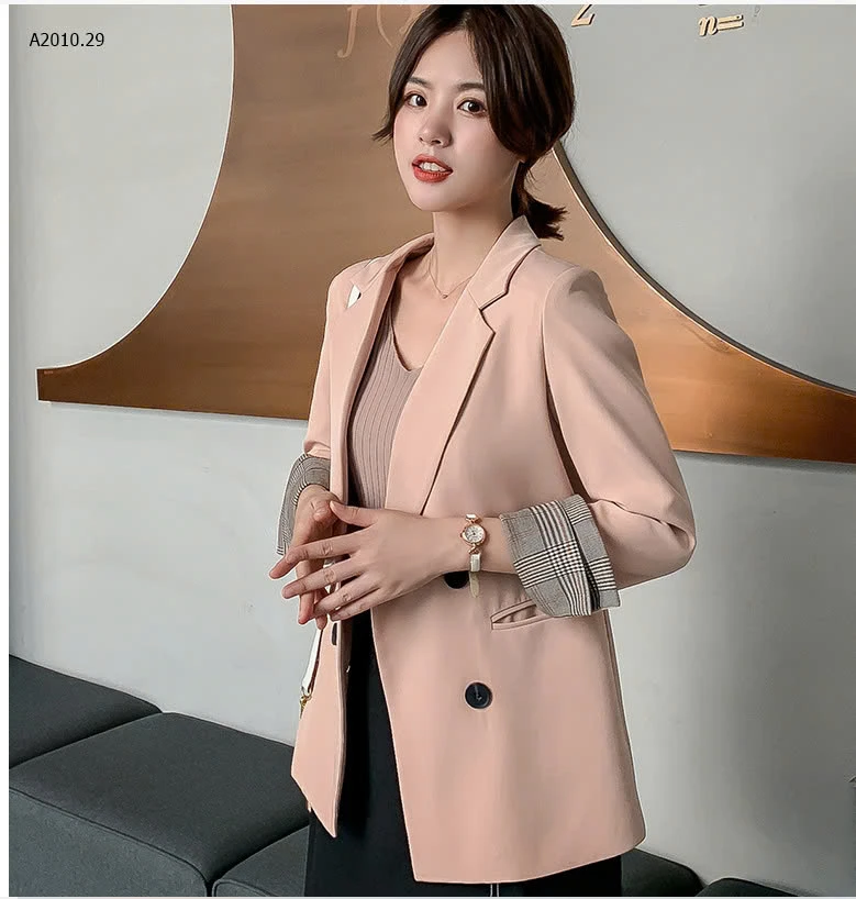 ÁO BLAZER TAY KẺ-sỉ 152k