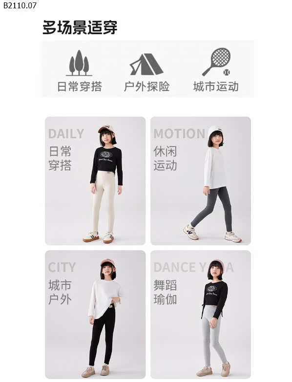 QUẦN LEGGING CHO BÉ GÁI-sỉ 102k