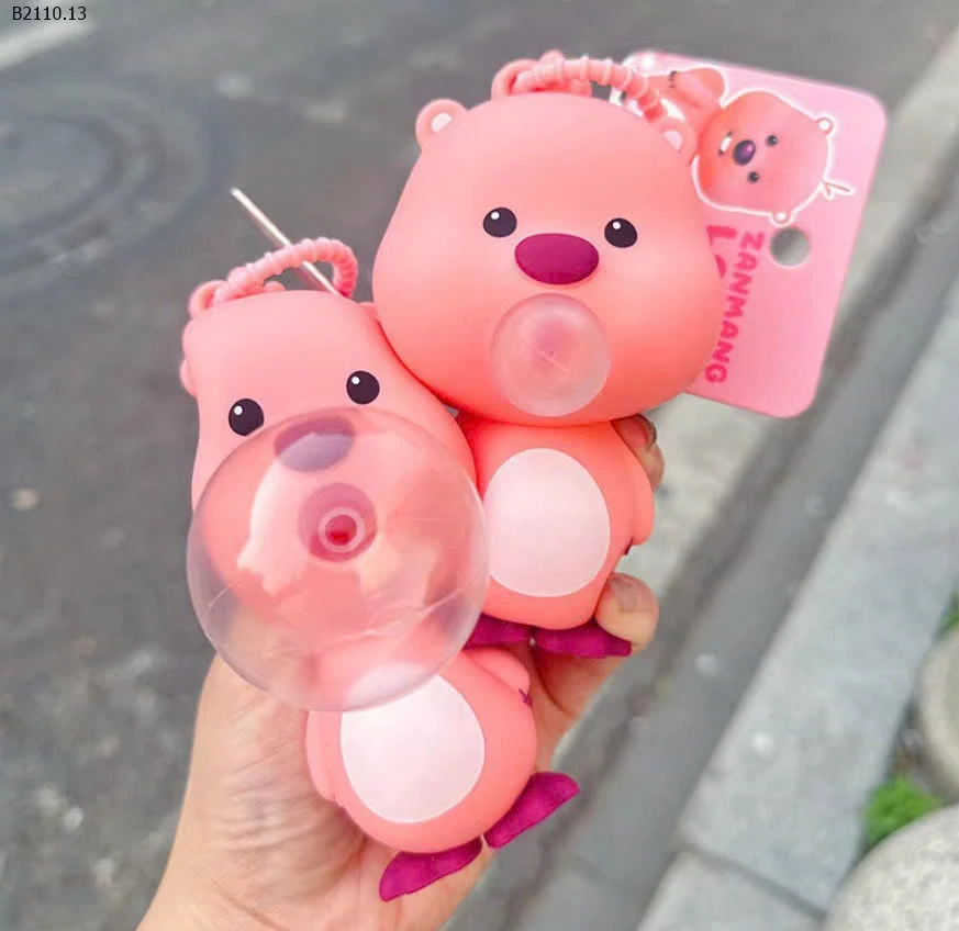 MÓC KHÓA LỢN THỔI BÓNG CUTE-sỉ 30k