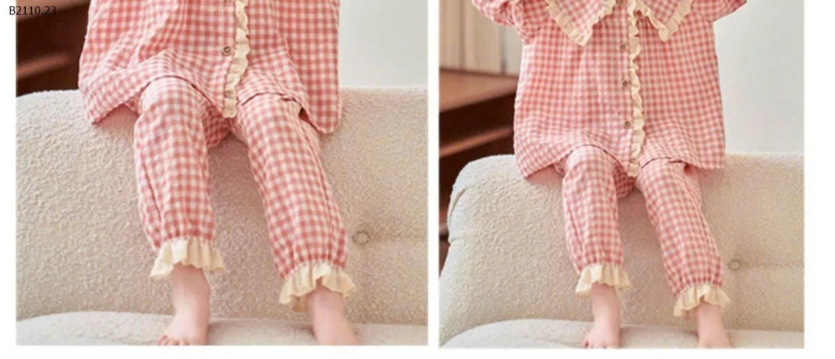 BỘ PIJAMA BÉ GÁI-sỉ 125k