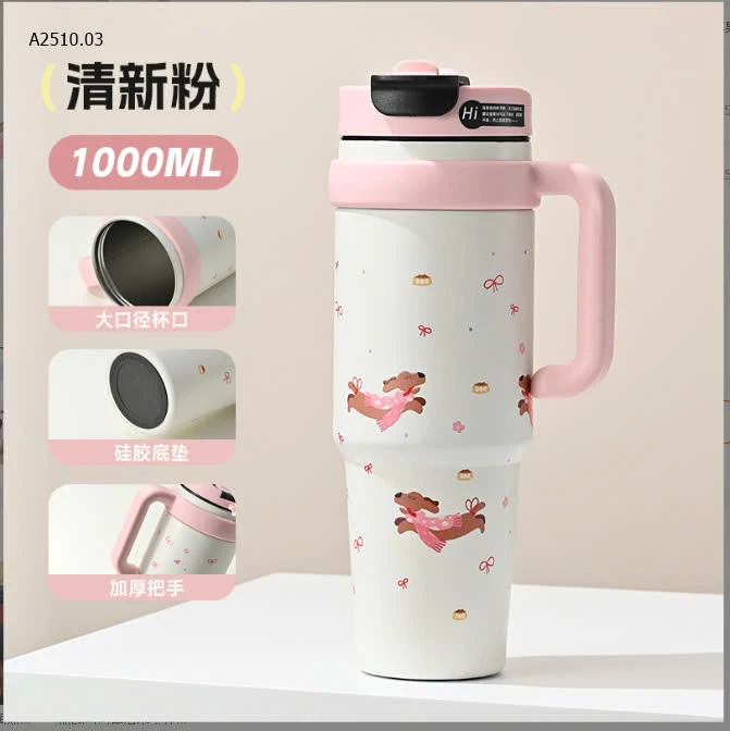 BÌNH GIỮ NHIỆT LEBETE 1000ML -sỉ 109k