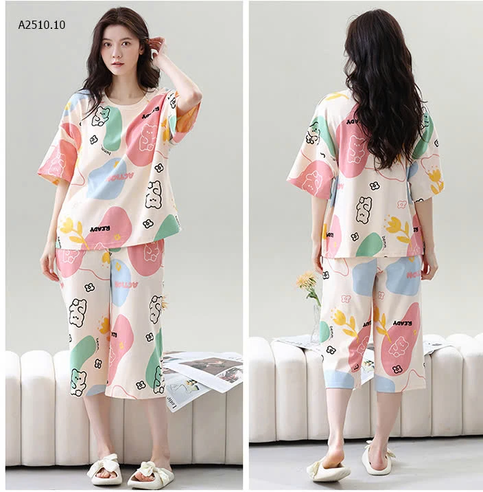 BỘ COTTON LỬNG KÈM ĐỆM NGỰC -sỉ 129k