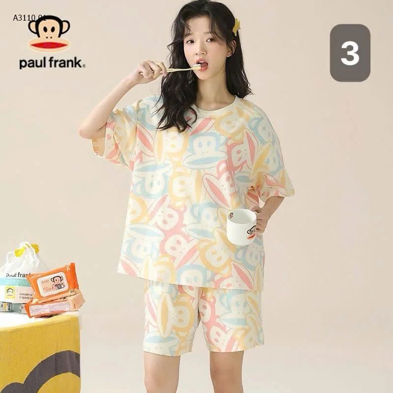 BỘ CỘC MẶC NHÀ PAUL FRANK -sỉ 128k