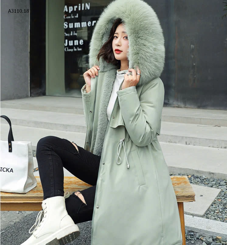 ÁO KHOÁC PARKA NỮ LÓT LÔNG-sỉ 278k